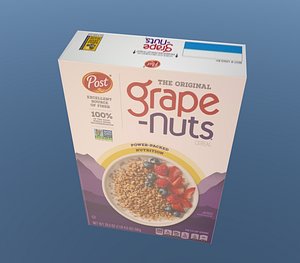 grape nuts cereal box 3ds