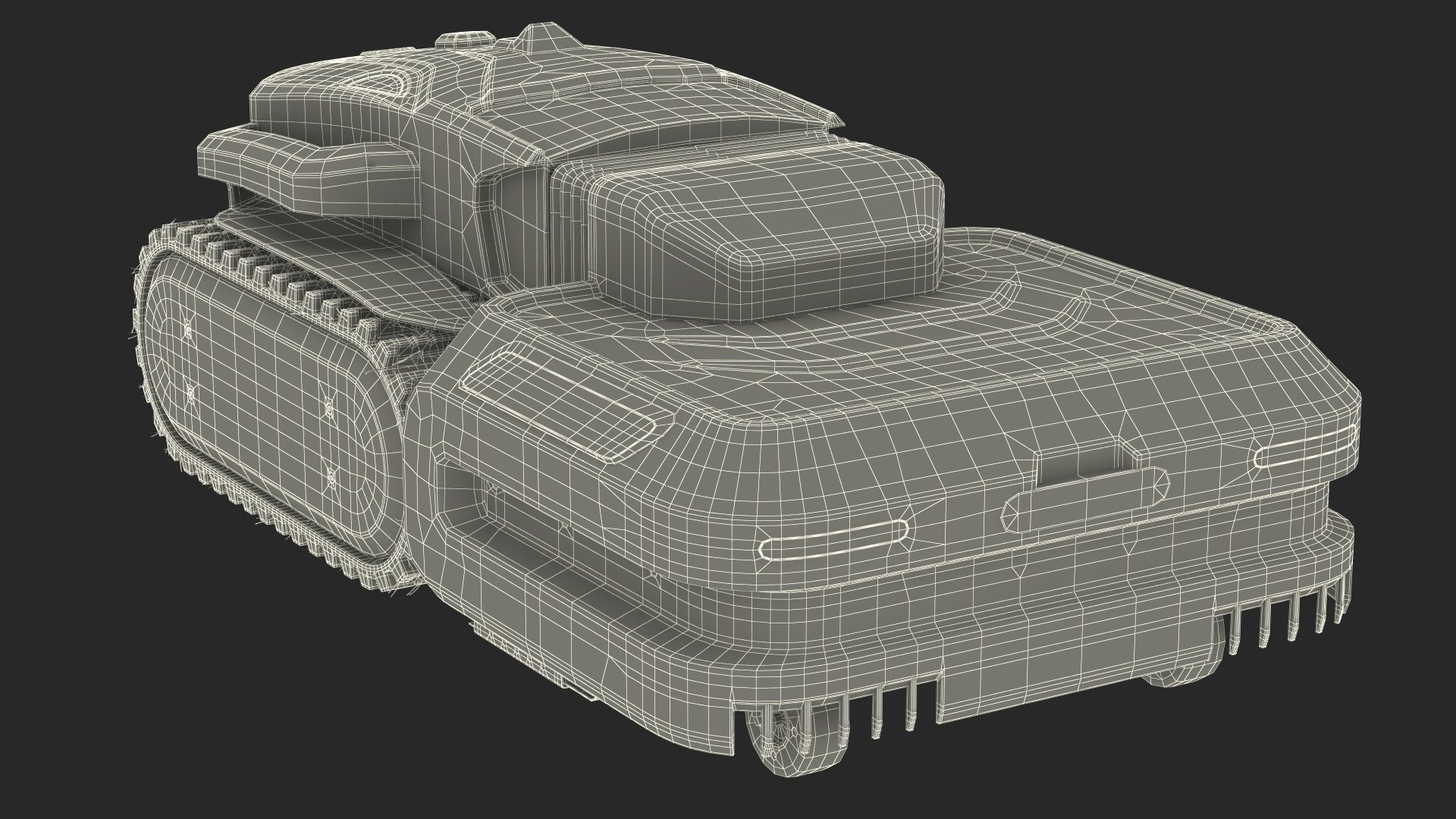 Automated Lawn Mower Rigged For Cinema 4D Model - TurboSquid 2192792
