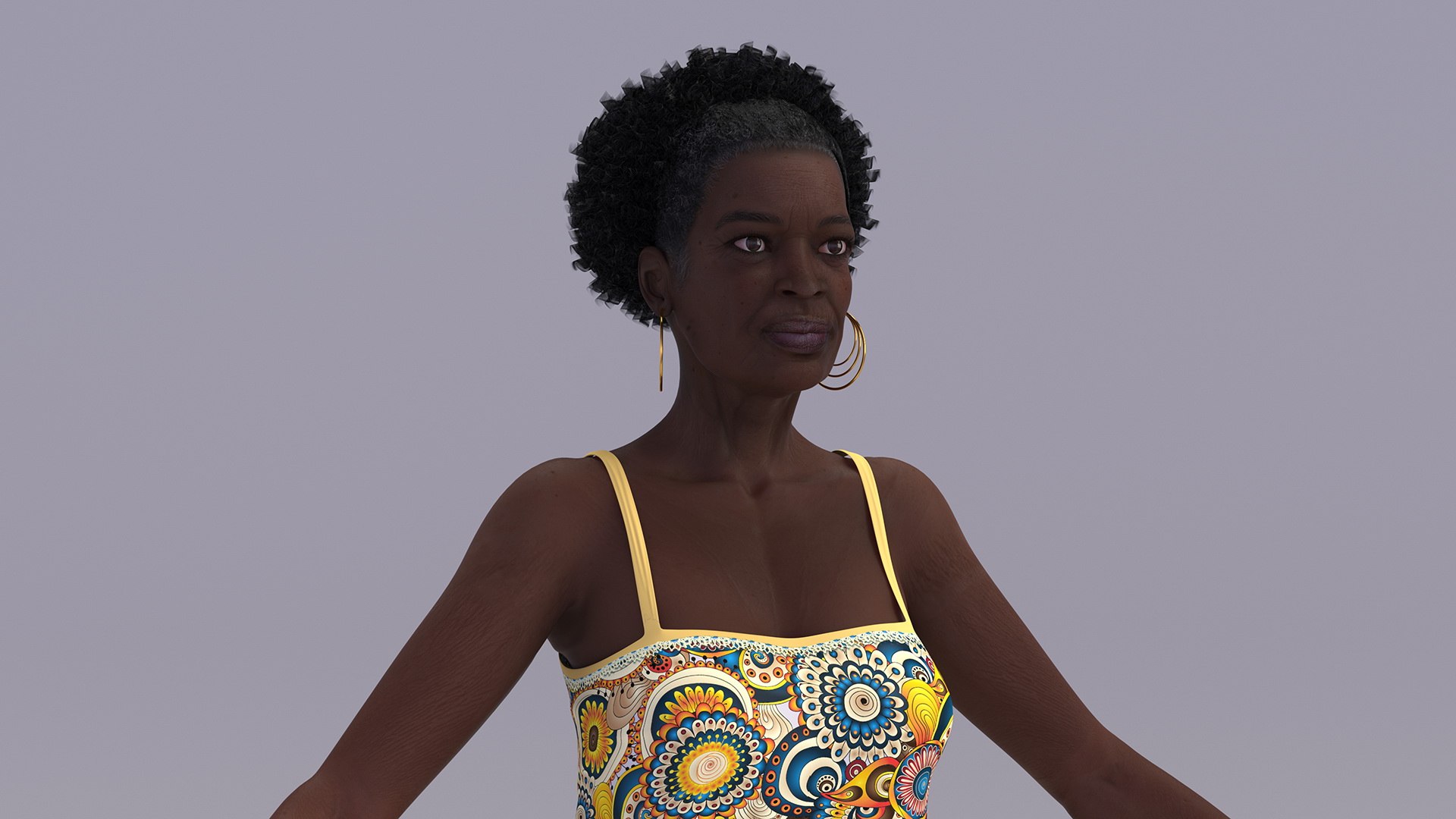 3D model Afro American Grandma Wearing Pajamas Rigged for Cinema 4D https://p.turbosquid.com/ts-thumb/FY/ePdMwg/2z/afroamericangrandmawearingpajamasriggedforcinema4d3dsmodel020/jpg/1674755064/1920x1080/fit_q87/27c437d549a5351c96ef989fadc8524cbb1efe2b/afroamericangrandmawearingpajamasriggedforcinema4d3dsmodel020.jpg