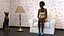 Afro American Grandma Wearing Pajamas Rigged for Cinema 4D