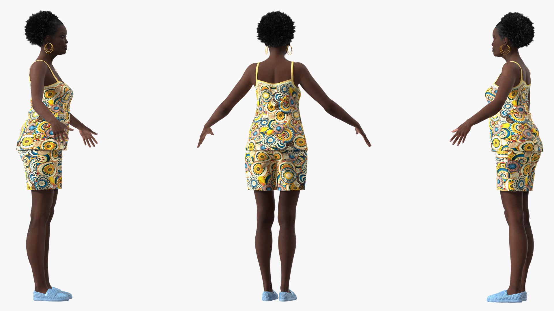 3D model Afro American Grandma Wearing Pajamas Rigged for Cinema 4D https://p.turbosquid.com/ts-thumb/FY/ePdMwg/vs/afroamericangrandmawearingpajamasriggedforcinema4d3dsmodel021/jpg/1674755067/1920x1080/fit_q87/ebf71b709b51d22decd14536720c2abb374c1f72/afroamericangrandmawearingpajamasriggedforcinema4d3dsmodel021.jpg