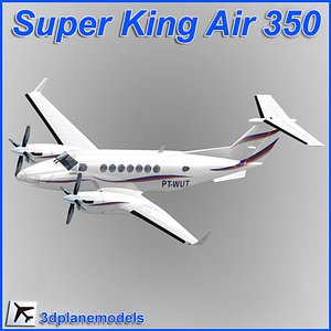 Beechcraft Super King Air B350 Private livery 1