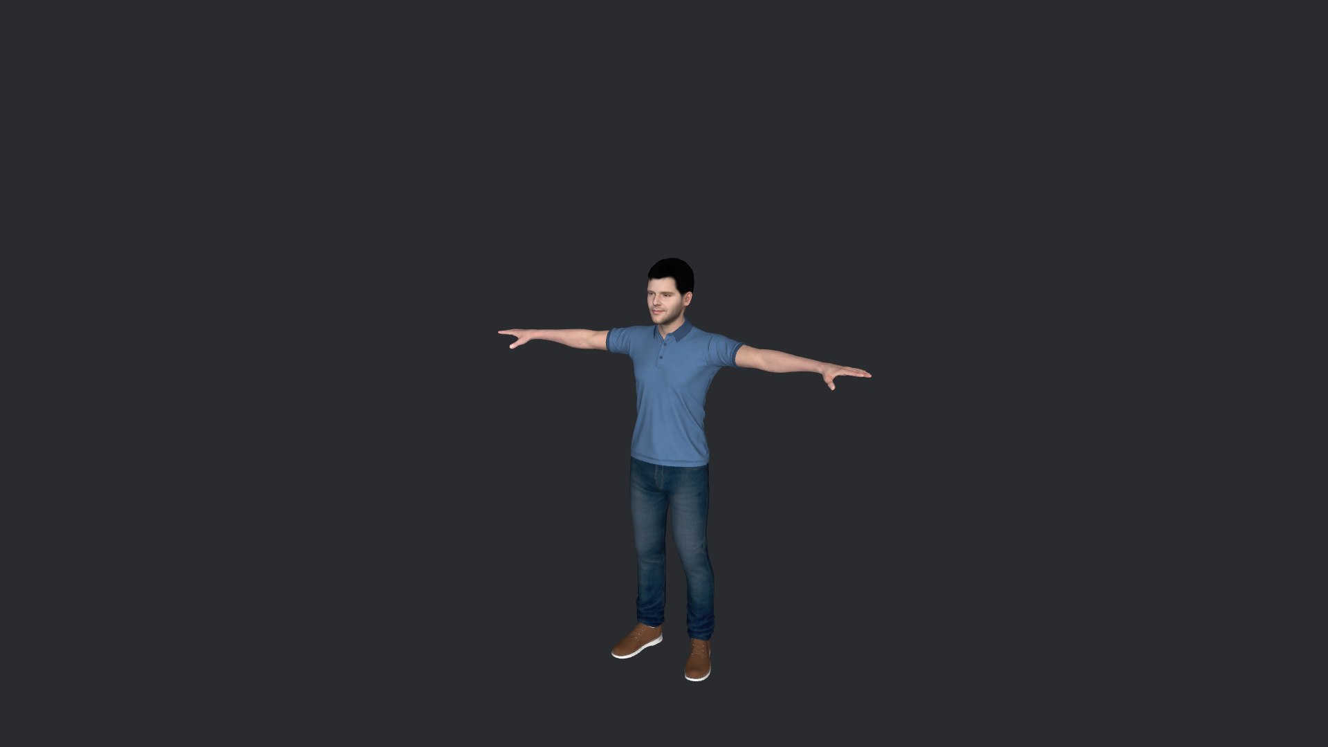 3D Ricky Martin Hyper Realistic Full Body Fully Rigged 3D Character ...