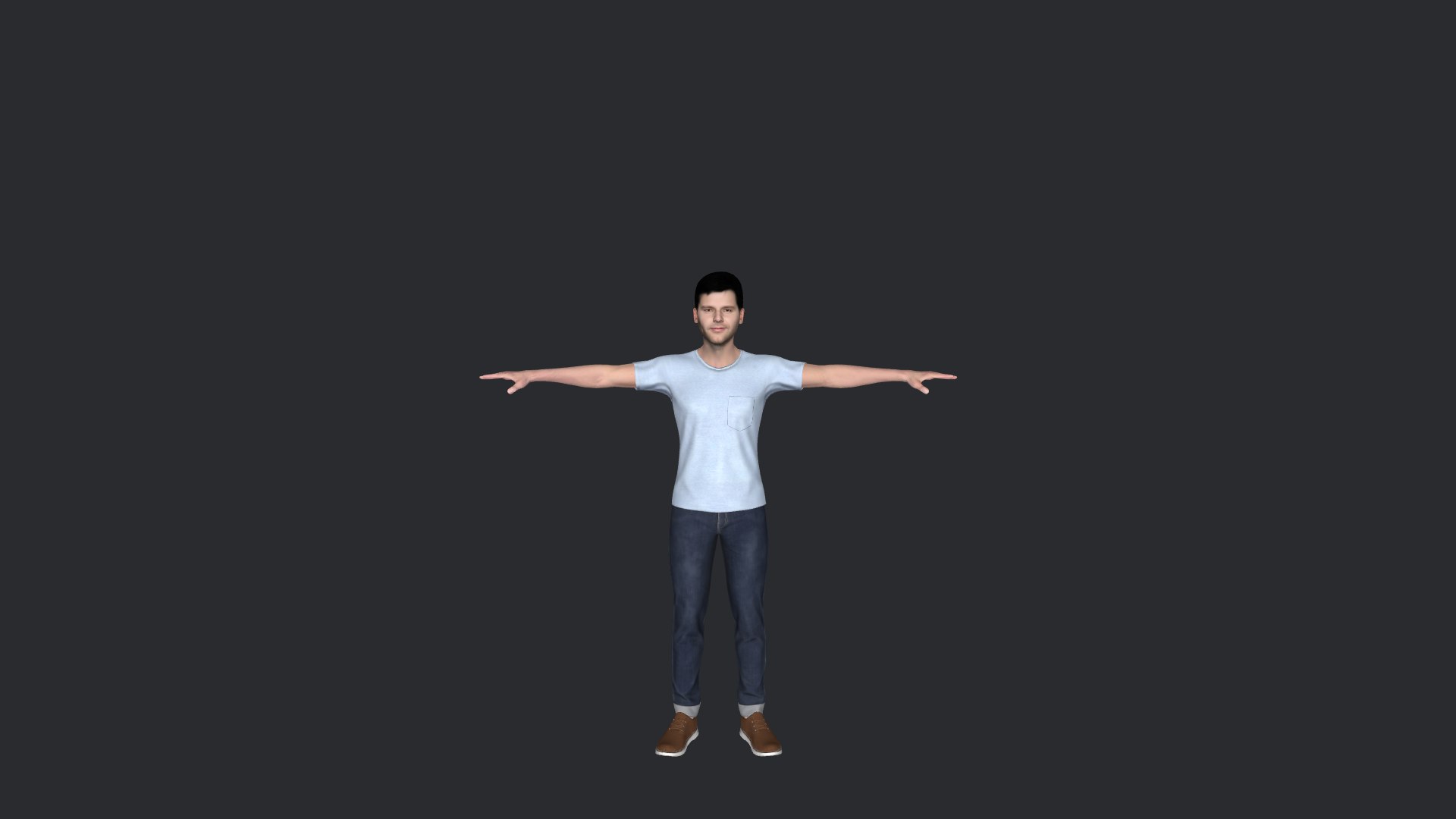 3D Ricky Martin Hyper Realistic Full Body Fully Rigged 3D Character ...