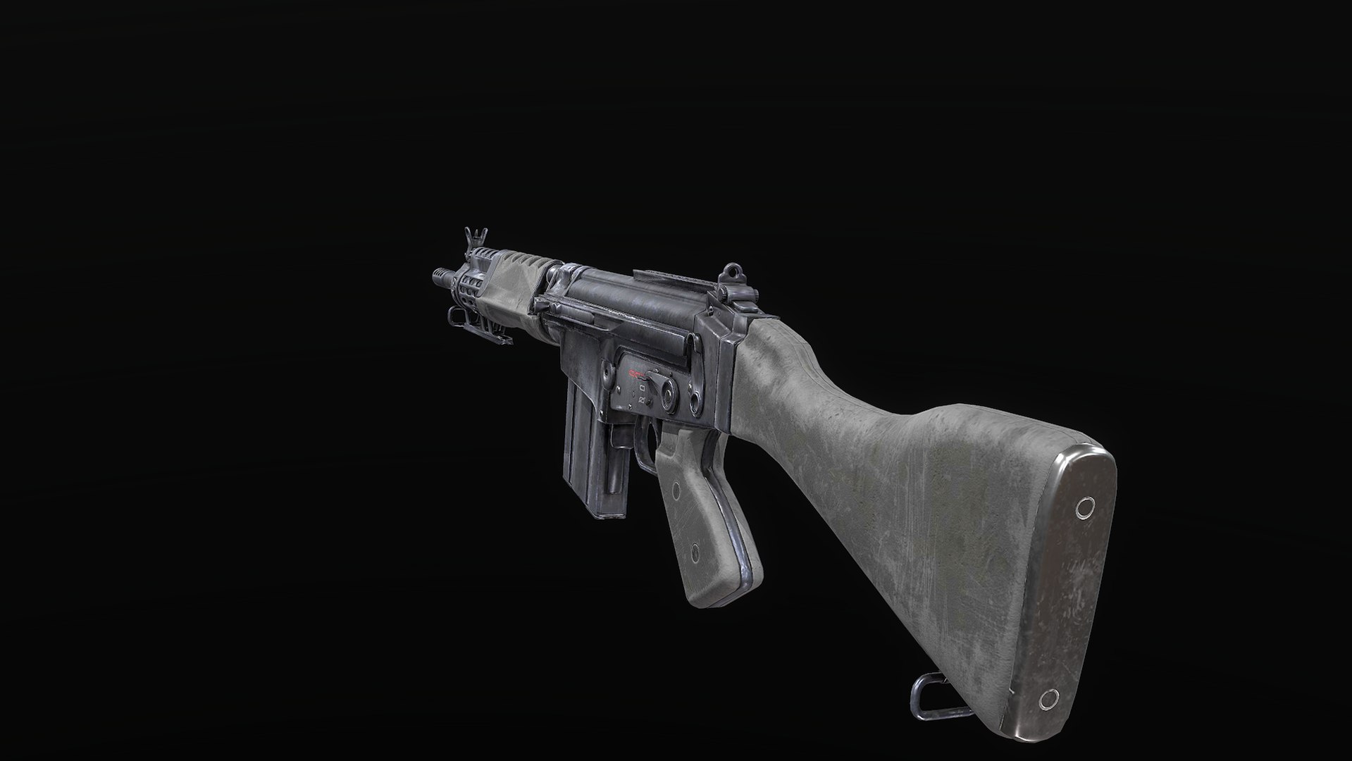 Gun Rifle L1ar 3D Model - TurboSquid 1678666