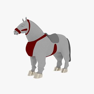 horse 3d max