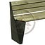Smart City Laser Cut Metal Bench v4