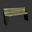 Smart City Laser Cut Metal Bench v4