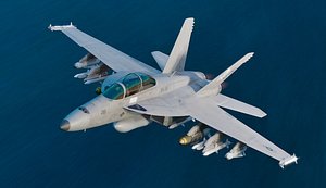 F18F Super Hornet with Cocpit -Fully Rigged Changeable decal and text