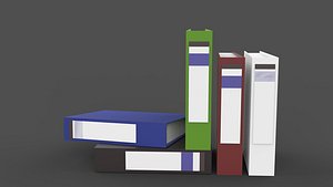 Animated 3D Binder Models For Download | TurboSquid