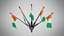 Wall Mount Flags 5 Of Cote d Ivoire Ivory Coast