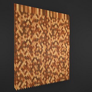 3ds max wooden roof