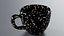 Old black bubbles tea cup 3D Model StemCell verified UV 4K PBR Textures