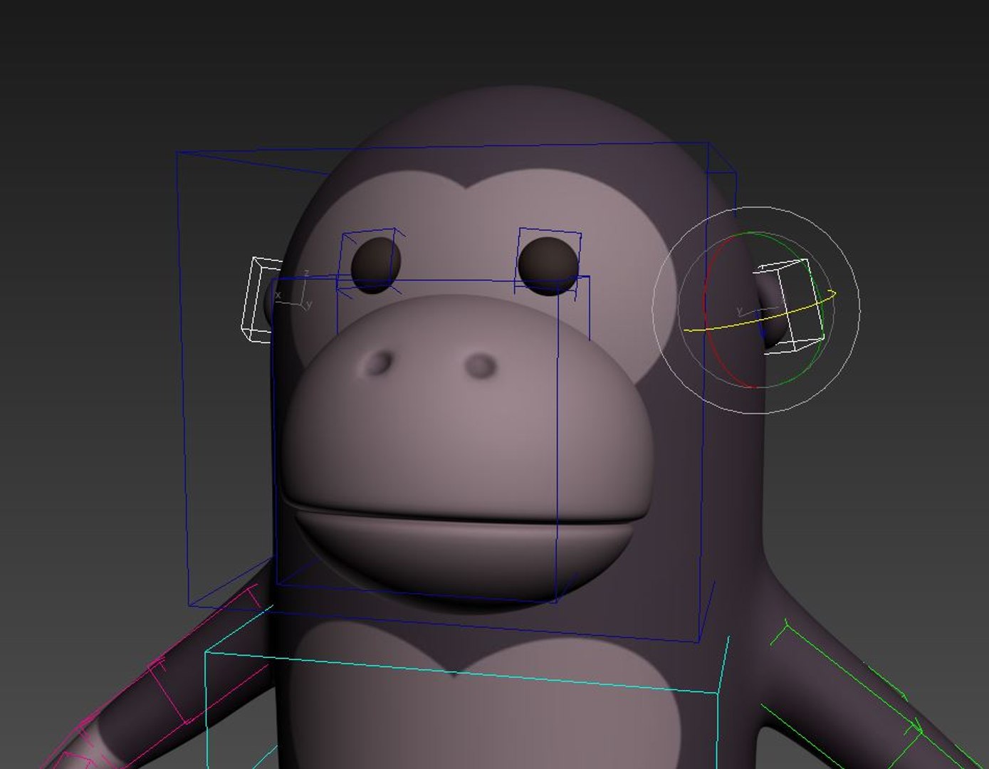 Rigged Gorilla Cartoon 3D - TurboSquid 1294081