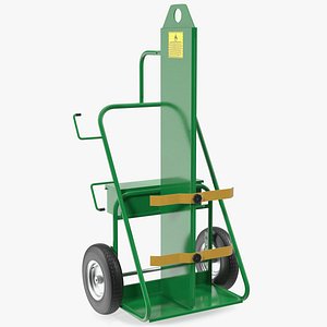 Dual Cylinder Gas Welding Cart