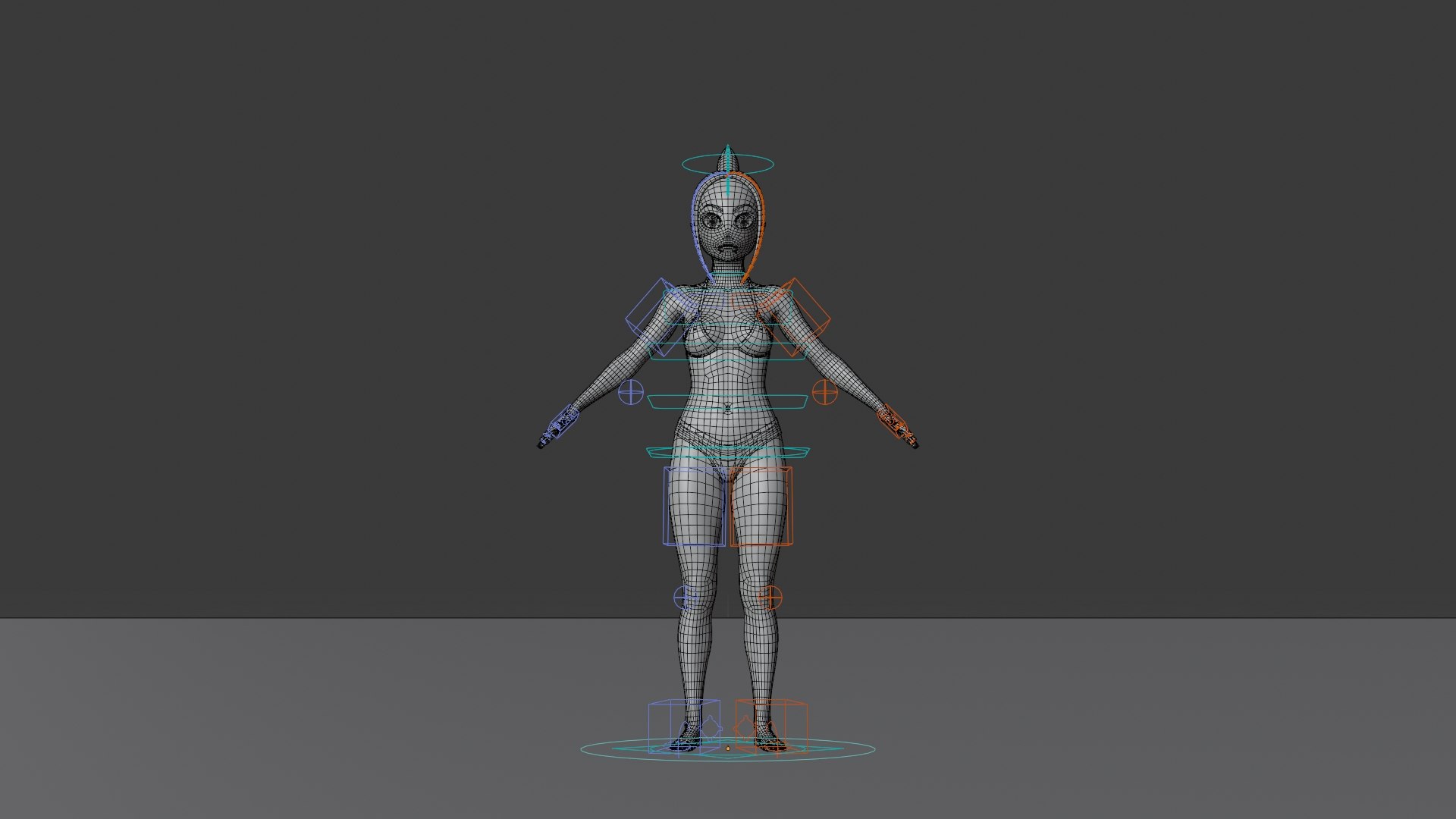 Anime Girl In Bikini 3D TurboSquid 2035382