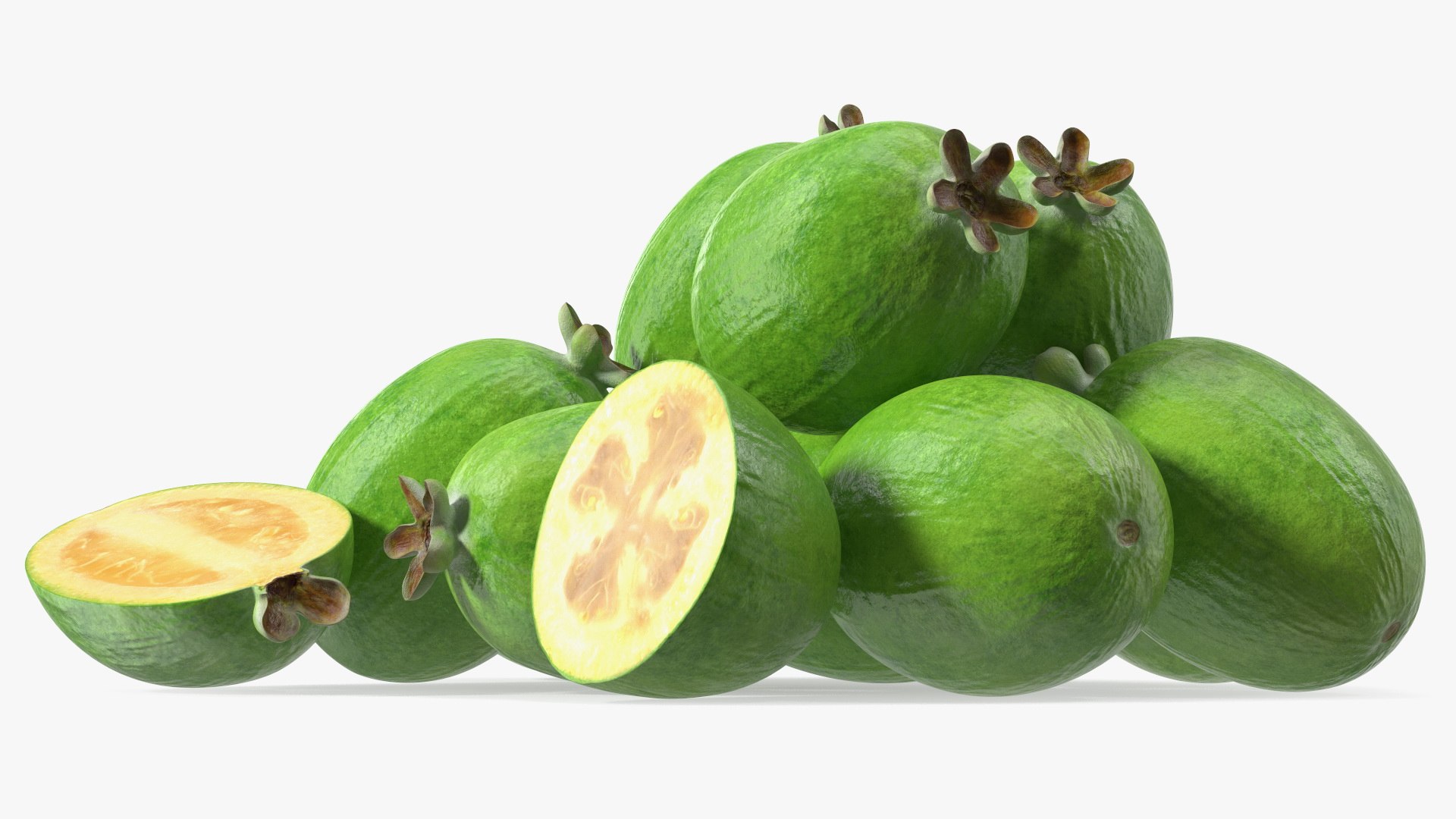 3D Heap Feijoa Fruit https://p.turbosquid.com/ts-thumb/FZ/PsOqwz/EN/heapfeijoafruitvray3dmodel008/jpg/1641773723/1920x1080/fit_q87/fe9597864a94cc7fa1a095d677486c88efbbece4/heapfeijoafruitvray3dmodel008.jpg