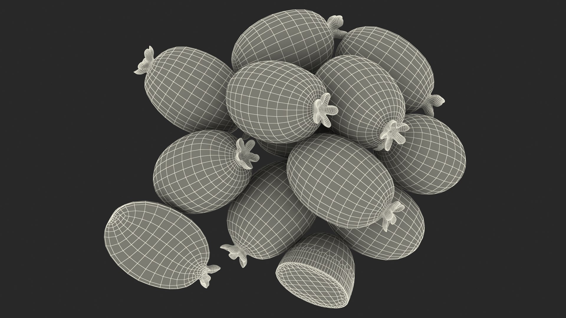 3D Heap Feijoa Fruit https://p.turbosquid.com/ts-thumb/FZ/PsOqwz/J0/heapfeijoafruitvray3dmodel030/jpg/1641773789/1920x1080/fit_q87/f7a6fc8c489056e498e7e0934899644fb83ba325/heapfeijoafruitvray3dmodel030.jpg
