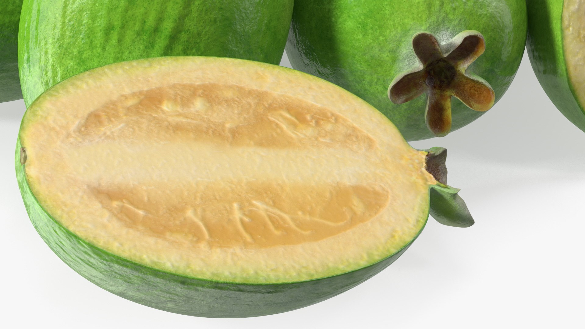 3D Heap Feijoa Fruit https://p.turbosquid.com/ts-thumb/FZ/PsOqwz/Lm/heapfeijoafruitvray3dmodel018/jpg/1641773753/1920x1080/fit_q87/27d69a58e29d2fea35ed8ba918a39fbe70738adf/heapfeijoafruitvray3dmodel018.jpg