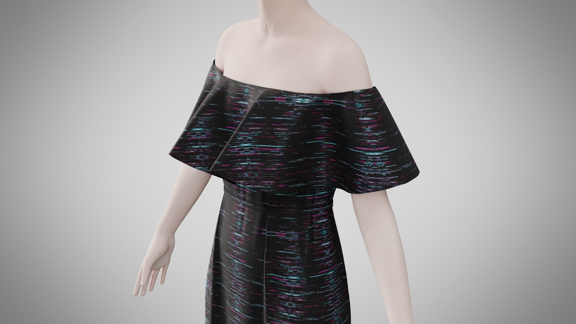 3D Dress 18 Electric Static Stripe model https://p.turbosquid.com/ts-thumb/FZ/PvGXtd/c8/4/jpg/1758811521/1920x1080/fit_q87/729bc490d0c337051c1acca91f5f837682fa1c55/4.jpg