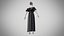 Vestido 18 Electric Static Stripe