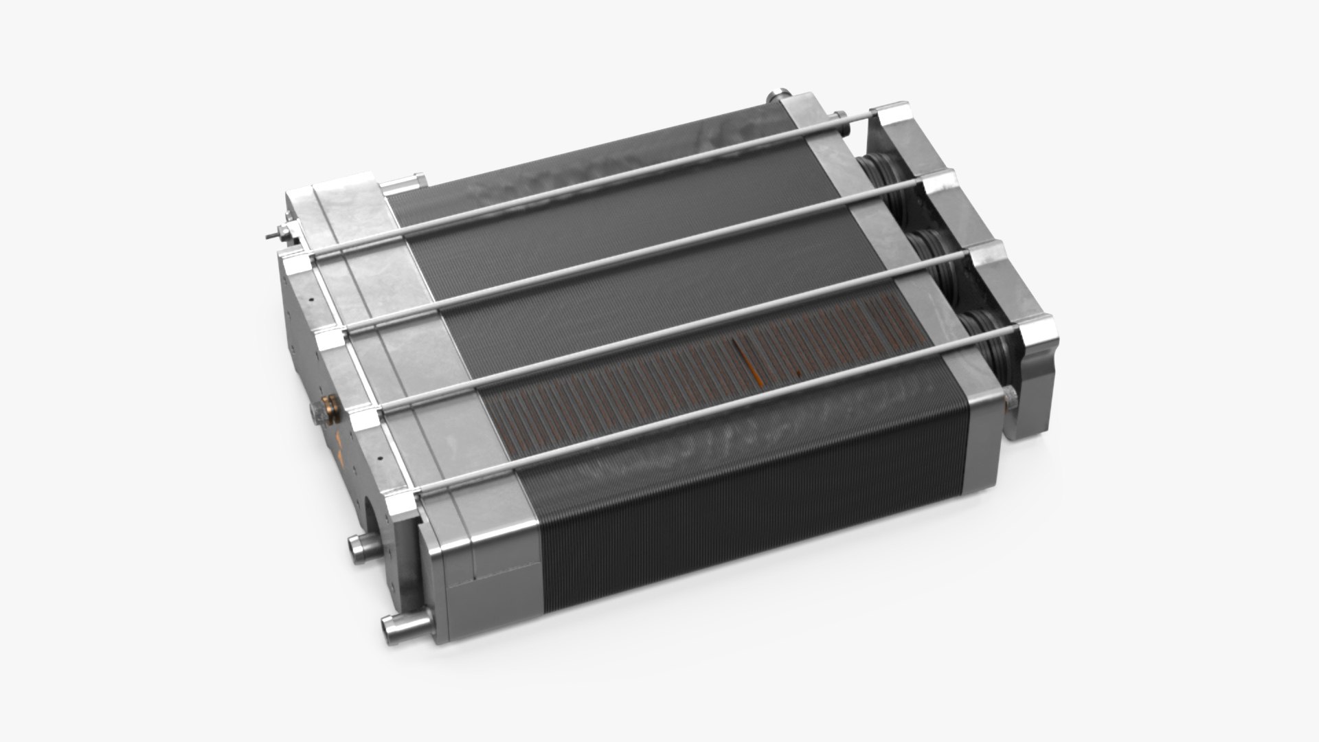 Methanol Fuel Cell Short 3D model preview