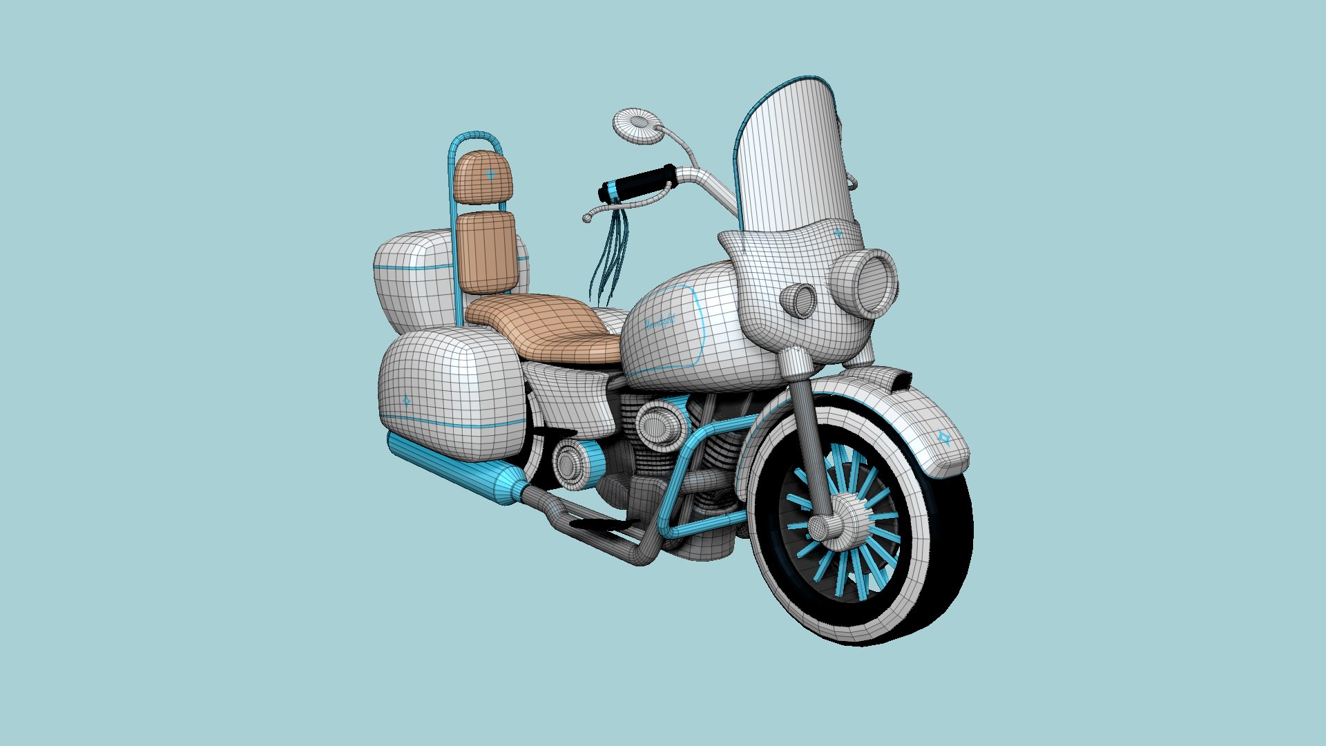 Motorcycle Cartoon B04 White Blue - Custom Vehicle Design 3D model https://p.turbosquid.com/ts-thumb/FZ/VBAMqI/pq/r4wire/png/1655246018/1920x1080/fit_q87/949ec6ce3f9e2359efad76bf599230e421a30a2b/r4wire.jpg