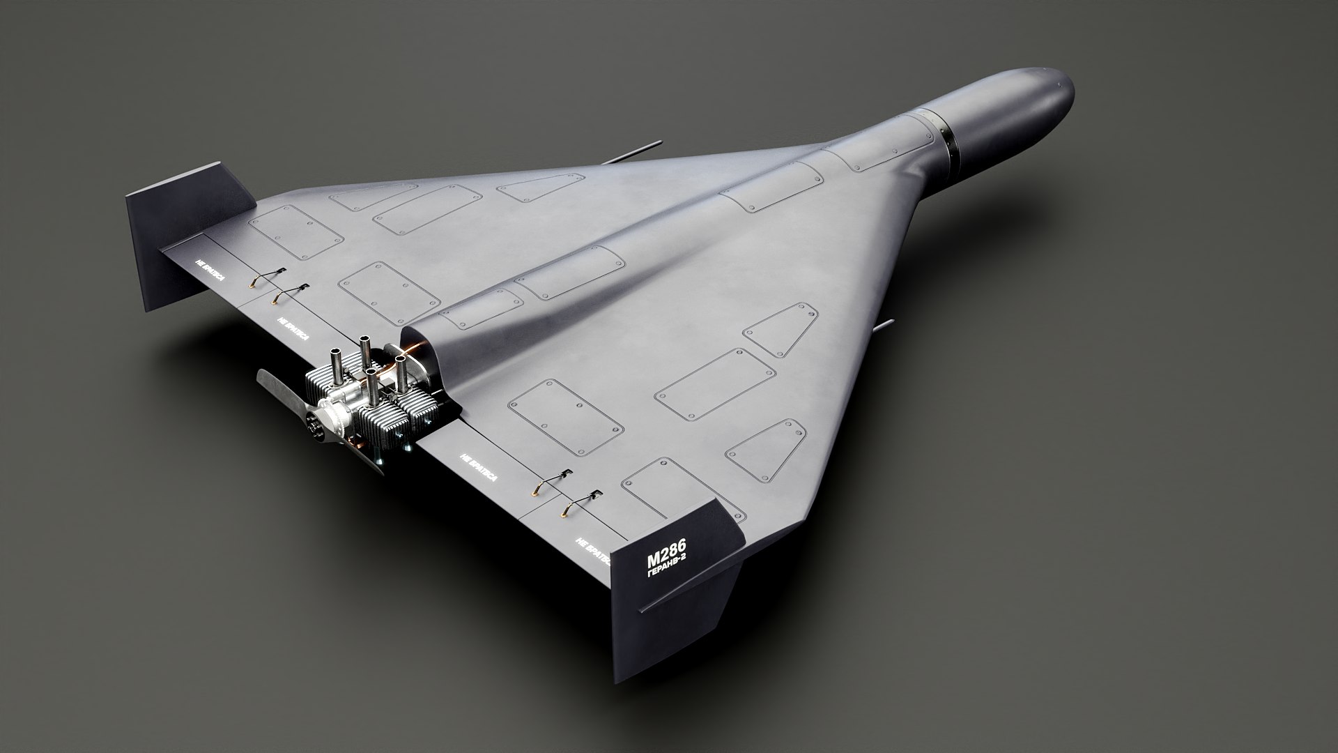 3D GERAN-2 Drone Black https://p.turbosquid.com/ts-thumb/FZ/VhT9gA/dx/geranblack_0003/png/1728630268/1920x1080/fit_q87/78c4b8061f1b71a89b25639436589db24cd268f9/geranblack_0003.jpg