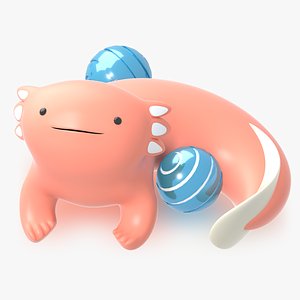 3D Axolotl