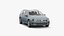 Volkswagen Passat 2015 camioneta lowpoly