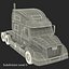 semi trailer truck 3d model