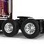 semi trailer truck 3d model