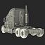 semi trailer truck 3d model