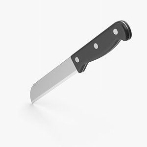 Small Kitchen Knife 3D model