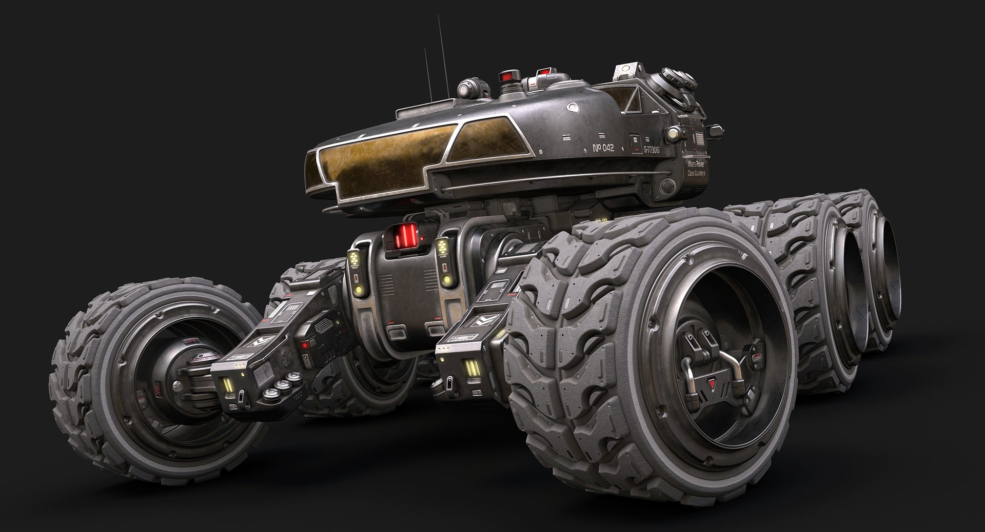 3D model mars rover - TurboSquid 1326312