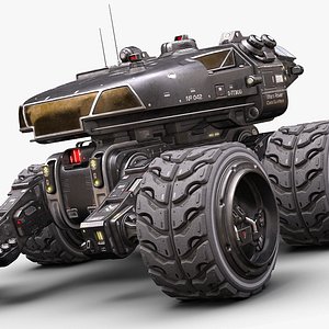 3D model mars rover