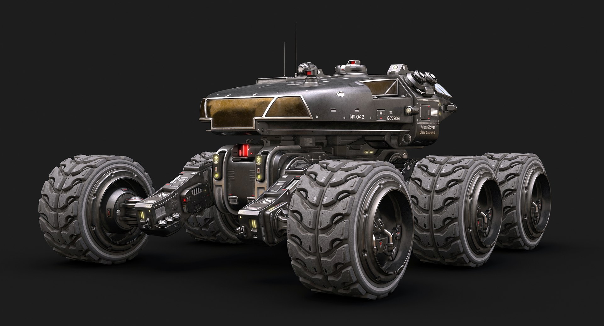 3D model mars rover - TurboSquid 1326312