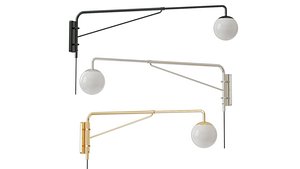 3D Wall Lamp SIMRISHAMN IKEA 7 model