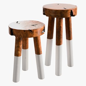 Dipdyed Stools