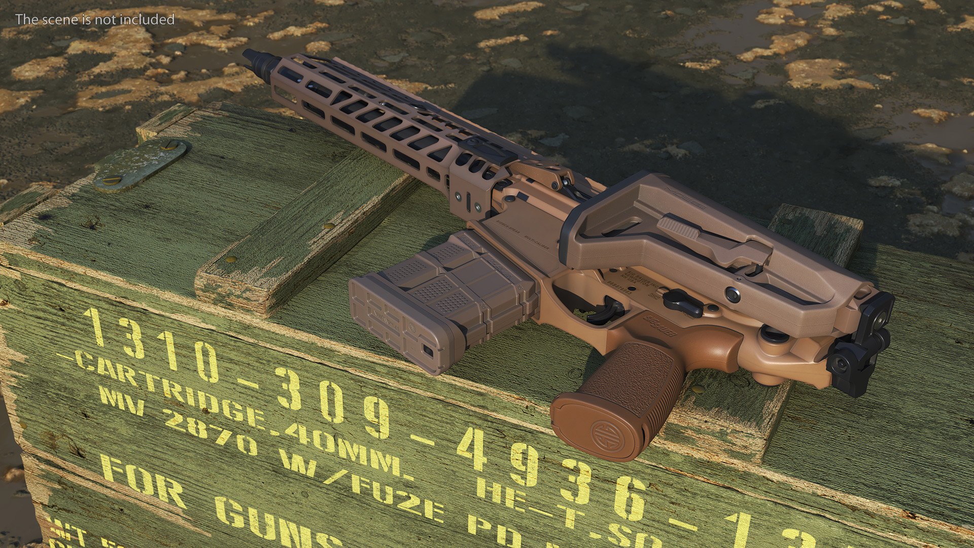 SIG Sauer XM7 Assault Rifle 3D - TurboSquid 2276336