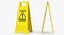 Warning Cleaning In Progress Sign