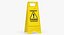Warning Cleaning In Progress Sign