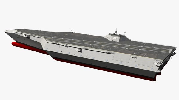 Stealth Aircraft Carrier 3D model - TurboSquid 1890618