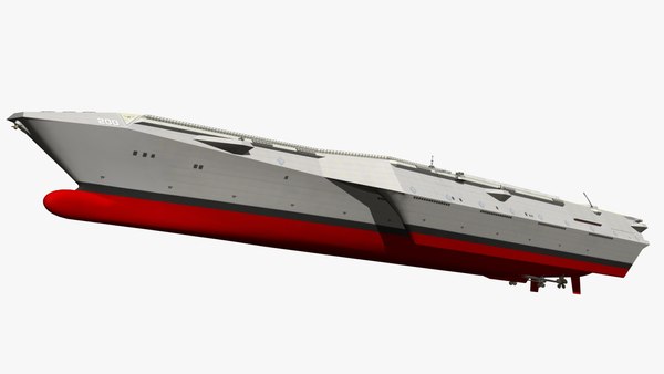 Stealth Aircraft Carrier 3D model - TurboSquid 1890618