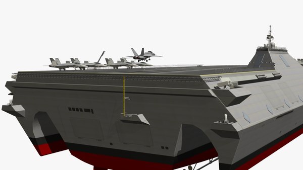 Stealth Aircraft Carrier 3D model - TurboSquid 1890618