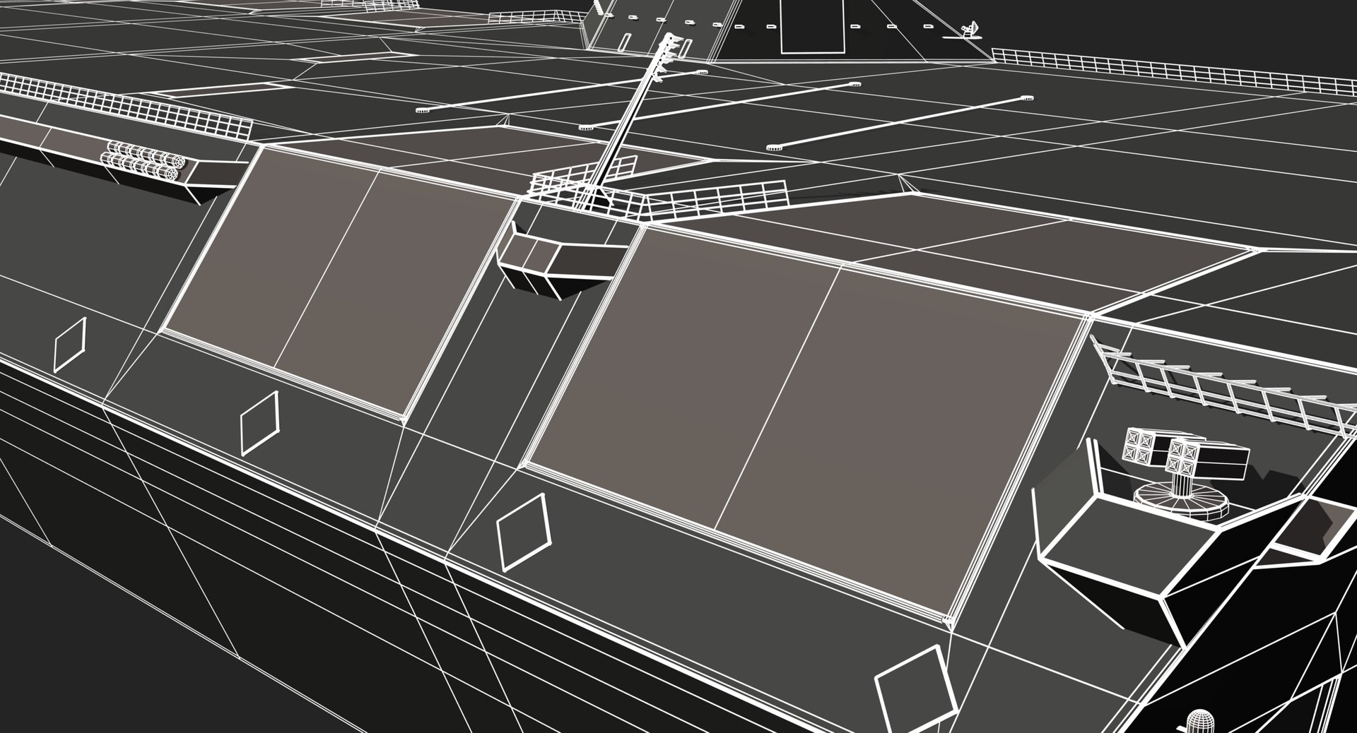 Stealth Aircraft Carrier 3D Model - TurboSquid 1890618
