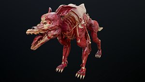dog mutant 3D