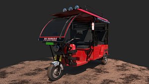 Electric Toto E Rickshaw