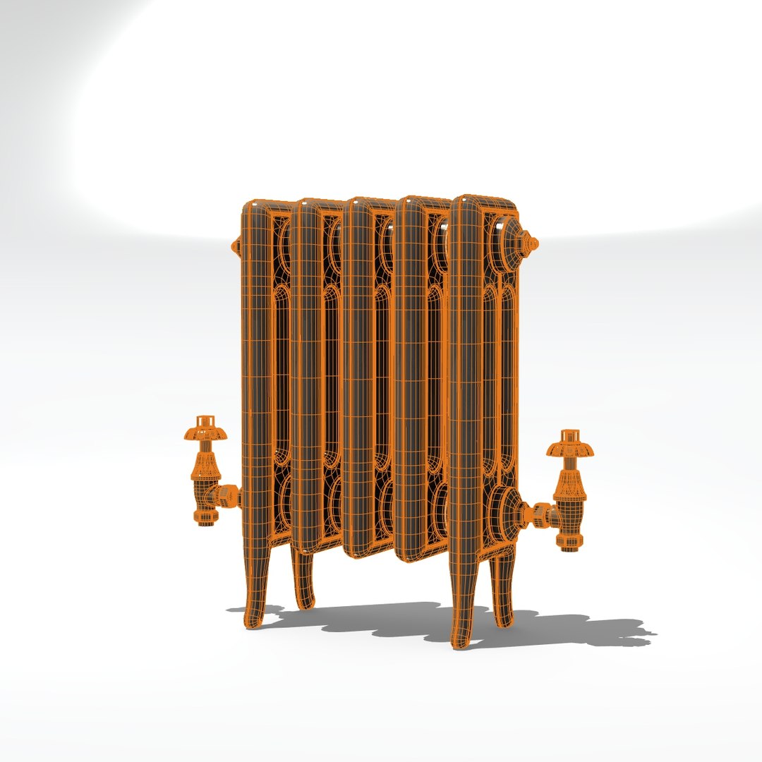 3D Old Style Radiator Model - TurboSquid 1470691