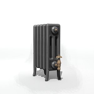 3D old style radiator model